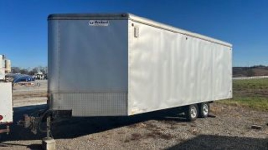 2008 United custom made enclosed trailer / like new, rarely used