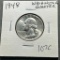 1948 Washington Quarter, 90% Silver