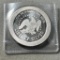 One Troy ounce .999 silver round