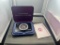 1973 Bicentennial Commemorative Sterling Silver Medal w/ Display Box