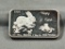 Happy Easter 1992 One Troy ounce .999 silver bar
