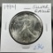 1994 US Silver Eagle, .999 fine silver, UNC GEM
