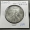 2002 US Silver Eagle, .999 fine silver, UNC