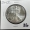 2012 US Silver Eagle, one troy ounce .999 fine silver, UNC GEM
