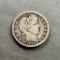 1915-D Barber Quarter Dollar, 90% Silver