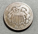 1864 2 Cent piece, Civil War coin