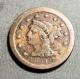 1851 Liberty Head Large US Cent