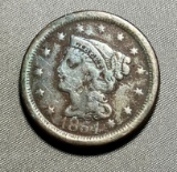 1854 Liberty Head Large US Cent