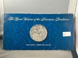 The Great Women of the American Revolution Fine Pewter token