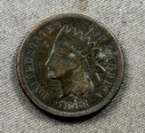 1868 Indianhead Cent