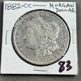 1882-CC Morgan Silver Dollar (Carson City)