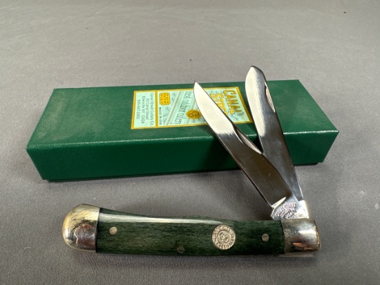 CANAL STREET CUTLERY CO. SMOOTH GREEN BONE TRAPPER