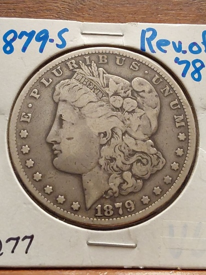 1879S REV. OF 78 MORGAN DOLLAR