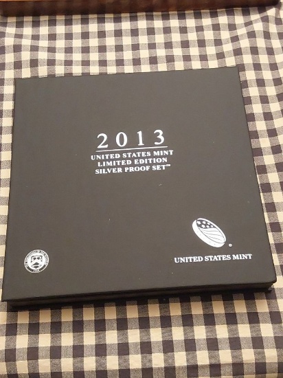 2013 U.S. LIMITED EDITION SILVER PROOF SET