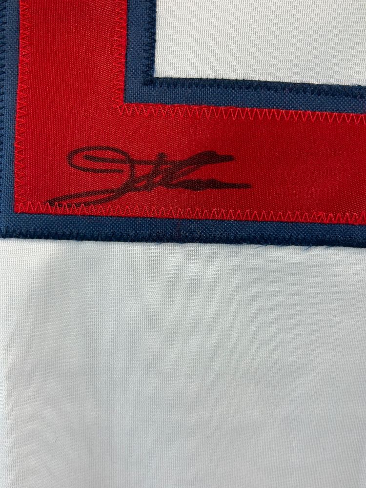 Jim Thome Signed Cleveland Indians Custom Jersey (JSA Witness COA), Auction of Champions, Sports Memorabilia Auction House