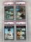 1971 Topps Baseball High Number graded lot with 2 Short Prints