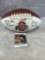 Ohio State 4 coaches signed on a white panel football, JSA