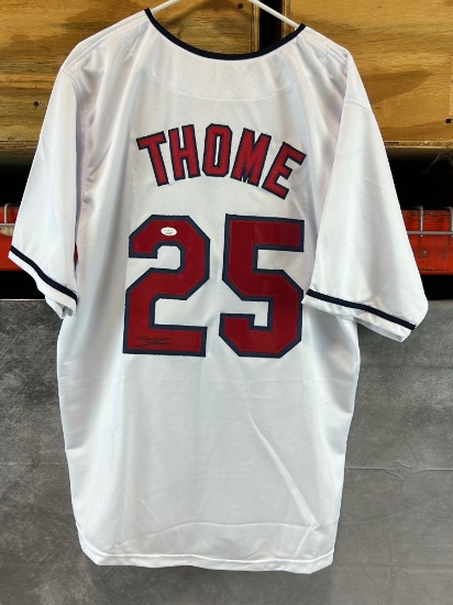 Jim Thome signed Cleveland Indians jersey, JSA