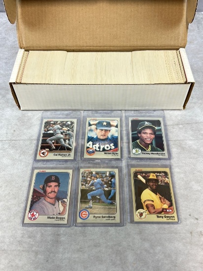 1983 Fleer Baseball Complete Set #1-660