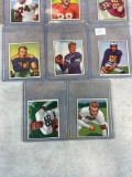 1950 Bowman Football lot of 13 unique cards