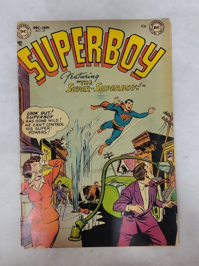 DC Superboy No. 23/ torn cover