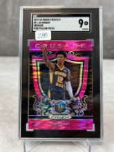 2019-20 Ja Morant Panini Chronicles #168 Playbook Teal Parallel Rookie RC  PSA 9