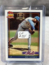 Dwight Gooden autographed Baseball Card (New York Mets, Doc) 1990 Leaf #139