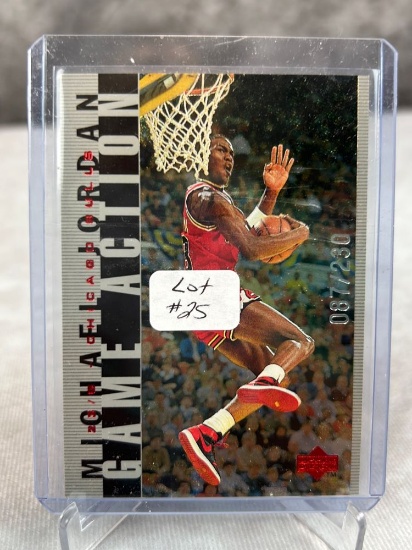 RARE 1998/99 Upper Deck Michael Jordan Serial #'d 087/230