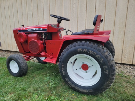 Wheel Horse GT 14 automatic lawn tractor/ runs