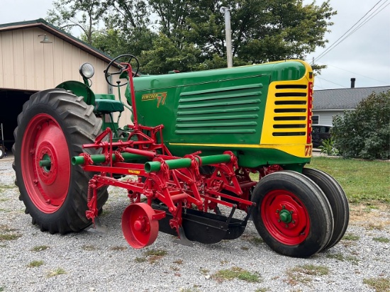 1949 Oliver Row Crop 77 w/ cultivator attachment