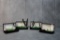 Four 2019 Case XX Worked Bolster Series Emerald Green Bone Knives, Four times the money
