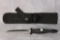 Al mar , model 6101, Shadow dagger boot knife, 9.25 in, 110/200