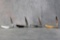Al Mar, mini folding lock backs x 4