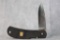 Al Mar , ATS34, Fisherman knife, blk Zytel,