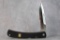 Al Mar, LE6005 Woodsman knife, lock back, black zytel