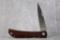 Al mar, mini lock back, coco old wood 3 inch spearpoint