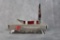 Rudy Custom Case XX Tiny Toothpick w/Red and Green Exotic Inlays