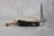 2019 Case XX Black Canvas Laminate Backpocket Knife
