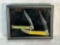(2) ANTIQUE CASE KNIVES IN DISPLAY