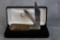 2019 Case XX Dark Giraffe Bone Two Blade Barlow