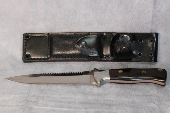 Al Mar, SERE, Japanese fighting dagger, serrated