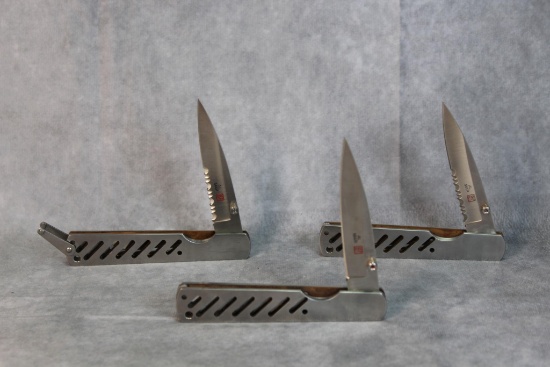 AL MAR QUICKSILVER STAINLESS KNIVES