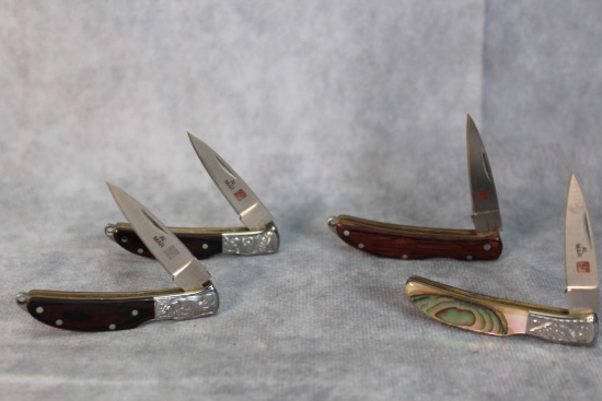 Al Mar mini folding lock backs x 4