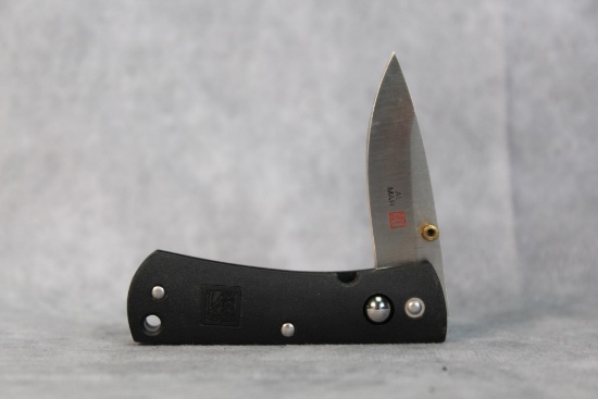 AL MAR SMALL BUTTON RELEASE LOCKBACK KNIFE