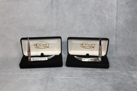 2000 & 2001 Case XX Mother of Pearl Tiny Toothpicks