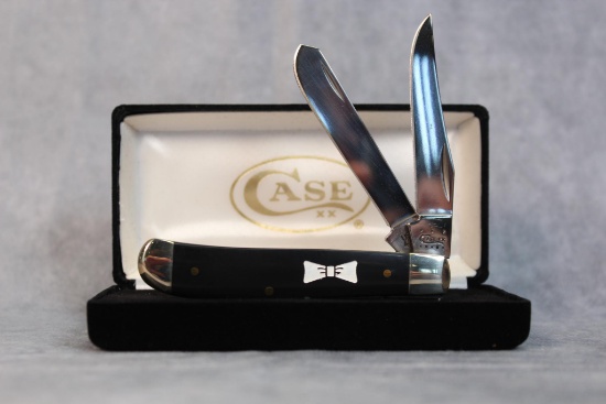 2012 Case XX Wedding Mini Trapper w/Black and White Handles