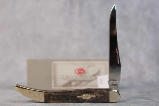 2006 Case XX 610094 Limited Edition Smooth Brown Bone Medium Toothpick