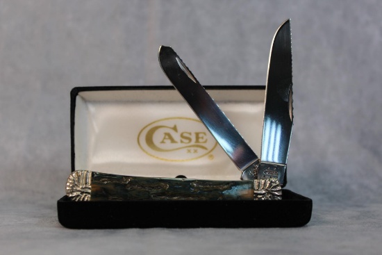 Brian Yellowhorse Custom Case XX Mammoth Ivory Trapper