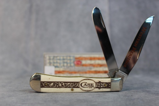 2020 Case XX 'Western Heritage' Trapper w/Handle Engraving