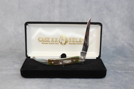 2011 Case XX Moss Green Bone Tiny Toothpick
